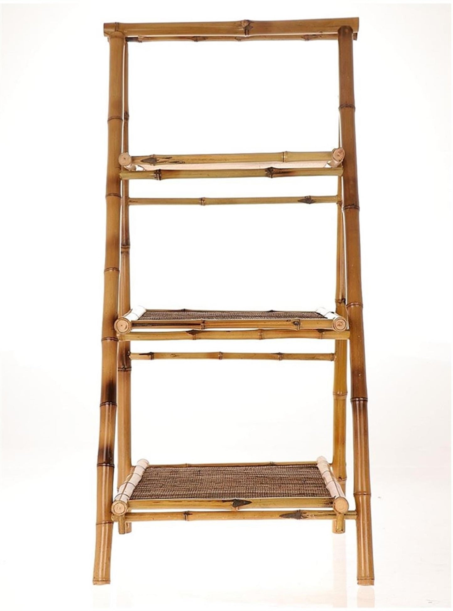 Hbx natural living plantenrek lipat met 3 planken 45x47x100cm bamboe