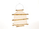 Hbx natural living lantaarn kap 32x32x30cm bamboe textiel