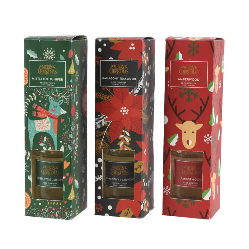 Decoris kerst geurset met geurstokjes 5,5x20cm