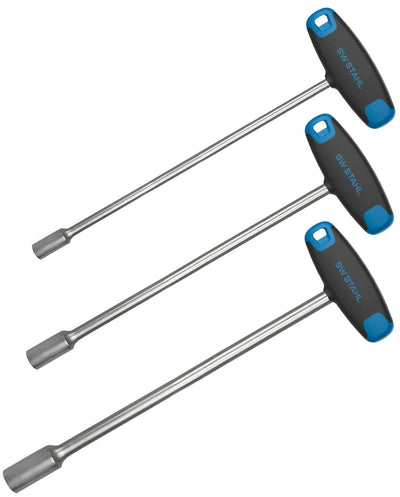 Sw stahl schroevendraaier set 02052l t-grip socket set 3 tools