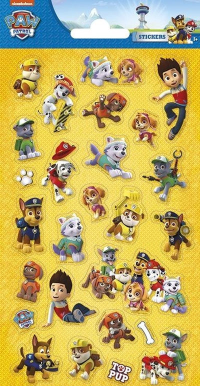 Paw patrol stickervel twinkle -