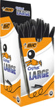 Bic cristal large - 0,42 mm zwart - 50 stuks