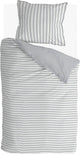 Walra dekbedovertrek soft cozy - 140x220 - 100% katoen (bci) - grijs