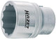 Hazet steckschlüsseleinsatz plug-in single. 3 4 55mm 12-edge l1= 82.0mm