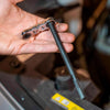 Busching ratelsleutelset micro ratchet wrench set mini double ring