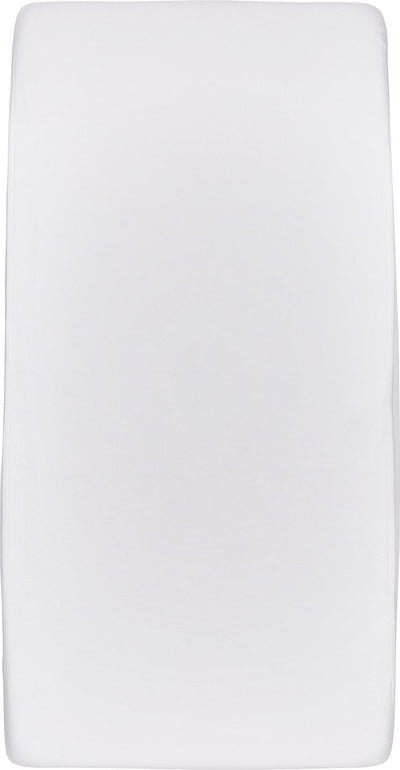 Meyco baby waterdicht hoeslaken ledikant - white - 60x120cm