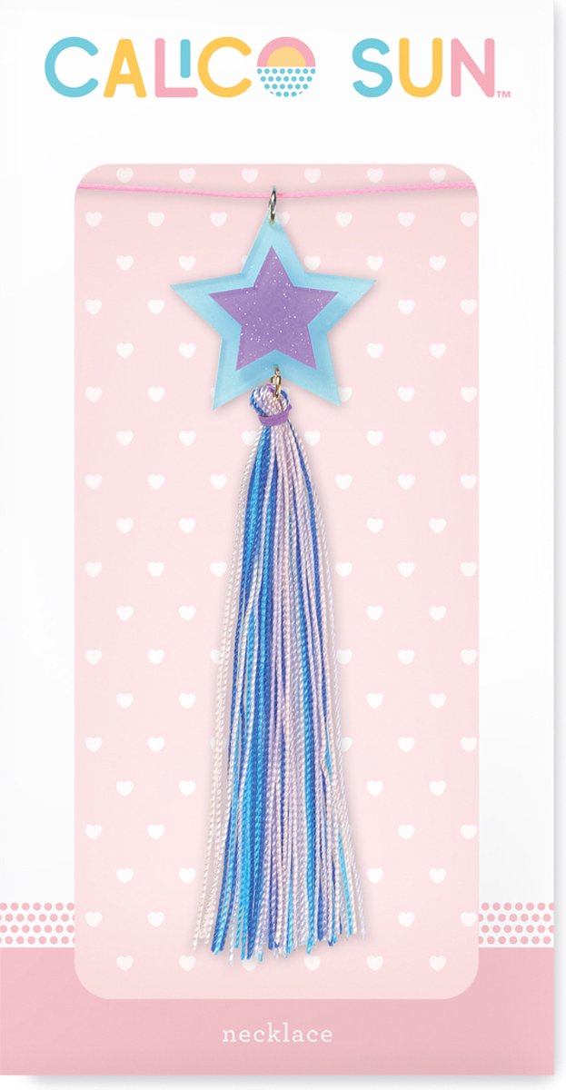 Calico sun alexa ketting ster