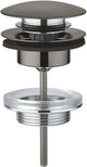 Grohe afvoergarnituur - push-open - brushed hard graphite (antraciet)