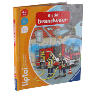 Tiptoi - boek - bij de brandweer - leersysteem