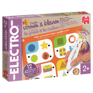 Electro jumbo wonderpen vormen kleuren educatief spel
