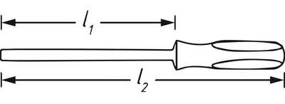 Hazet schroevendraaier screwdriver flexible 10mm