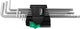 Wera hoeksleutel set 950 7 angular shaft magnetic hexagon socket, 7 pc