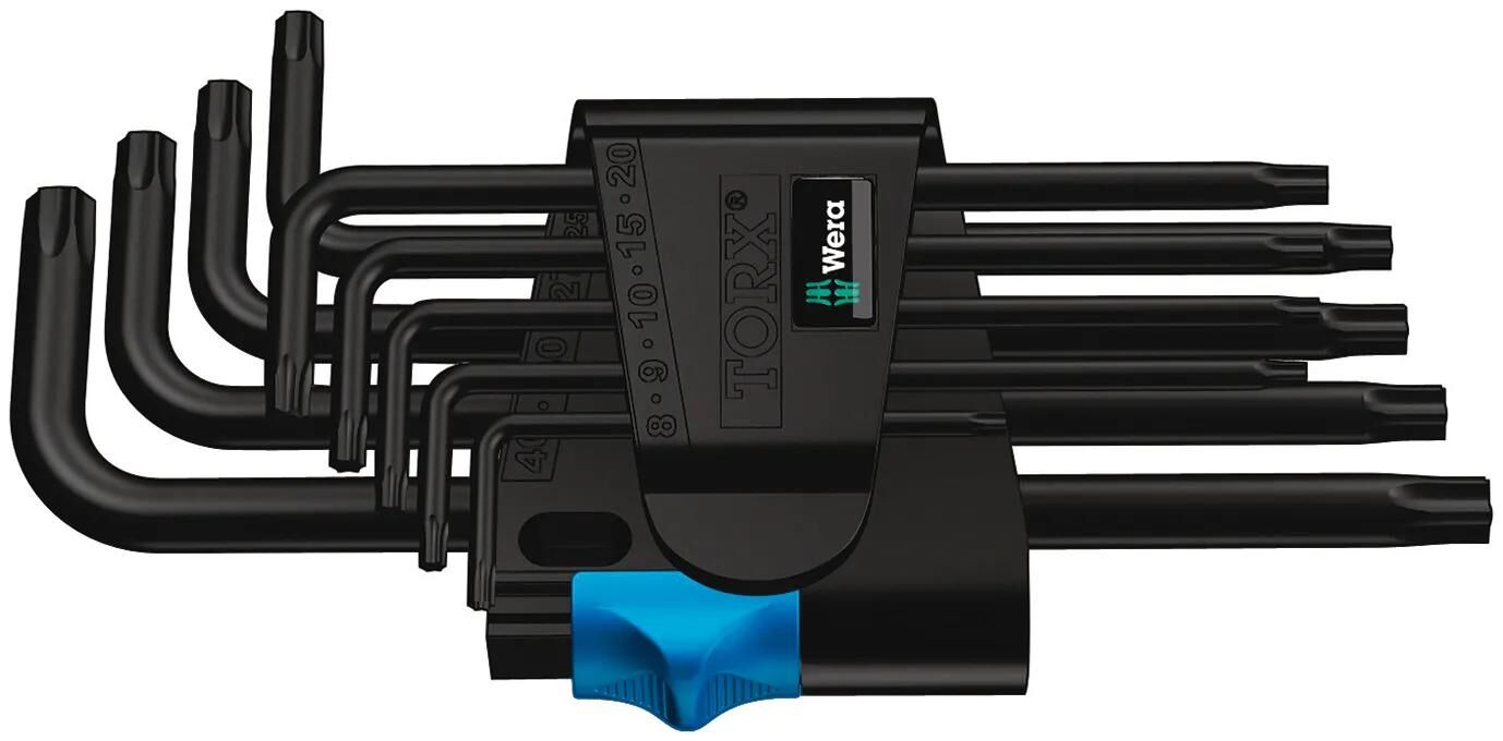 Wera hoeksleutel set 967 l torx angle wrench 967 9-piece