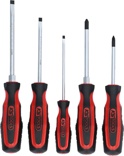 Ks tools schroevendraaier set ergotorqueplus screwdriver set ergotorque+ 5 pcs.