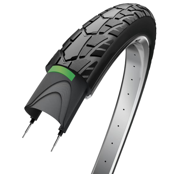 Edge buitenband performance protect 26 x 1.75 47-559 - zwart met reflectie
