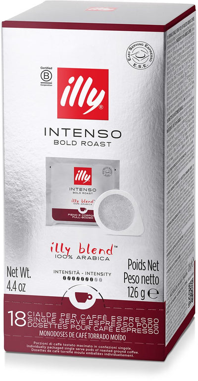 Illy - e.s.e. servings intenso 12 x 18 stuks