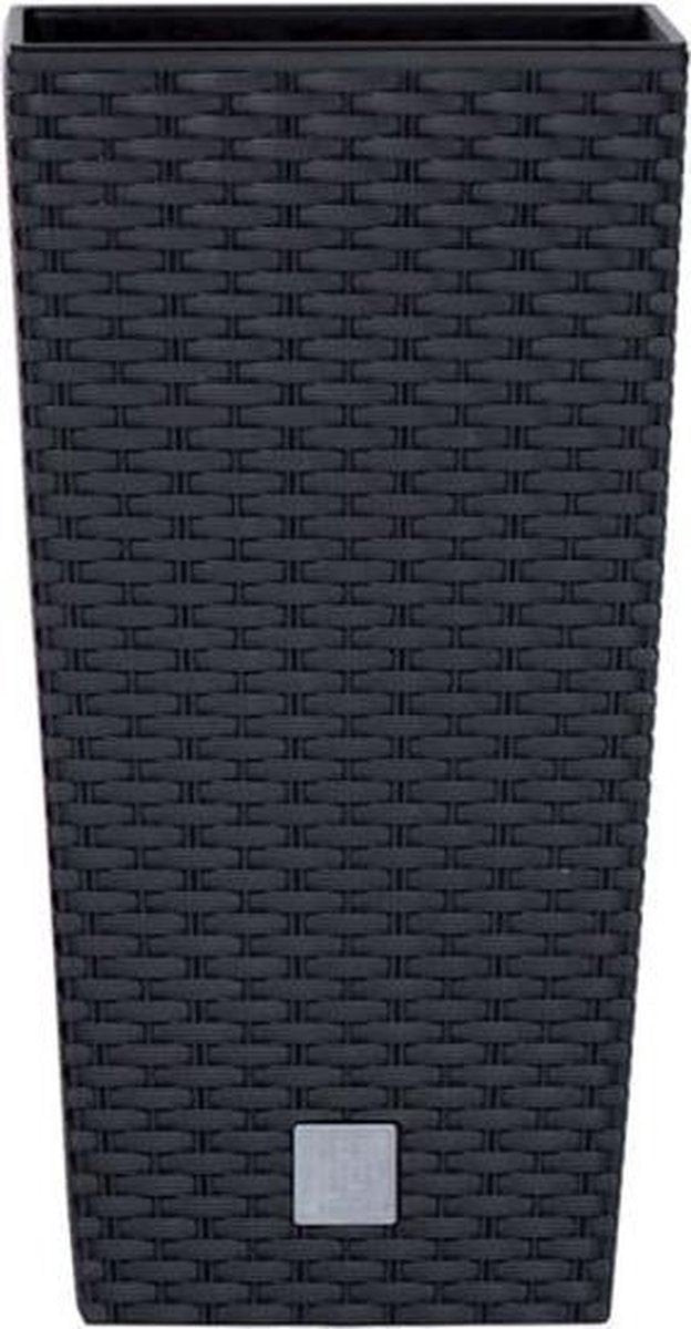 Prosperplast - bloempot plantenbak met inzet rato square drts265-s433 - antraciet