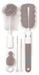 Babyono borstelset fles beker antraciet