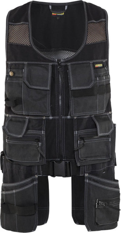 Blåkläder blaklader x1900 werkvest 3119-1310 - zwart - xxl