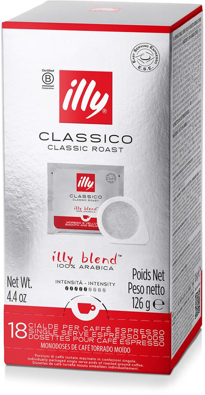 Illy - e.s.e. servings classico 6 x 18 stuks