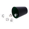Otto simon dobbelset spel compleet met 5 dobbelstenen dobbelbeker en scoreblok op blister | 6 stuks