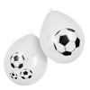 Boland latex ballonnen voetbal 25cm, 6st.