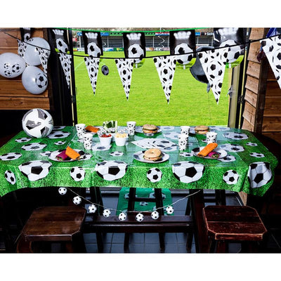 Boland tafelkleed voetbal 120x180cm