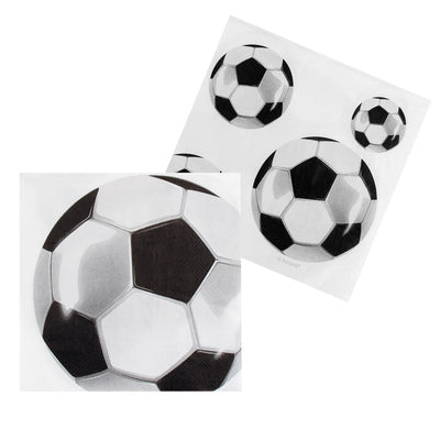 Boland servetten voetbal, 20st.