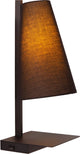 Lucide gregory - bedlamp wandlamp - 1xe27 - met usb oplaadpunt - zwart