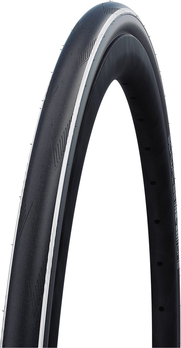 Vouwband Schwalbe One V-Guard 28 x 1.00 25-622 - zwart met een witte streep