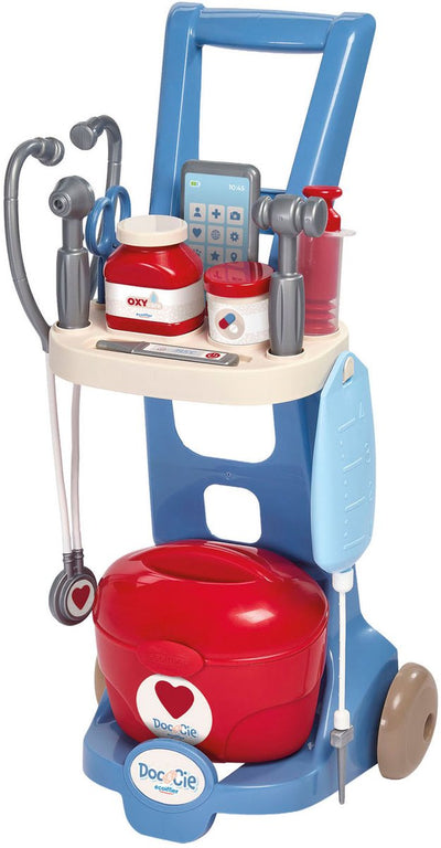 Ecoiffier doc cie medische trolley - 12dlg.