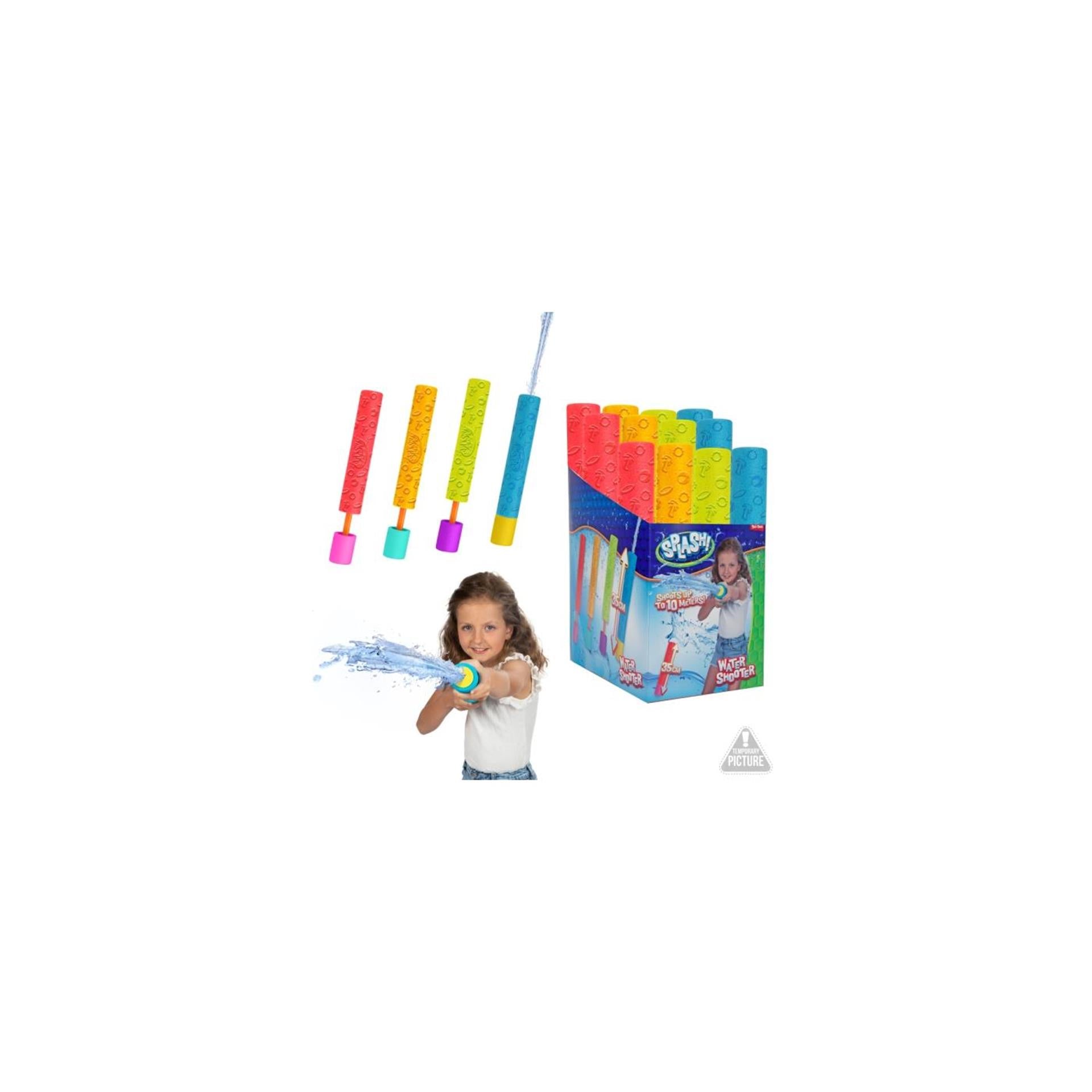 Toi-toys splash waterpistool 35cm 4 assorti
