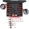 Ks tools schroevendraaier set ergotorquemax set of screwdrivers beat caps