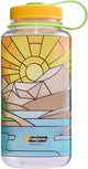 Nalgene - wide-mouth bottle - drinkfles - waterfles - 1000ml clear stained river sustain - bpa free