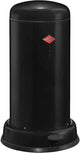 Wesco baseboy prullenbak met soft close | 20 liter | metaal - zwart | pedaalemmer