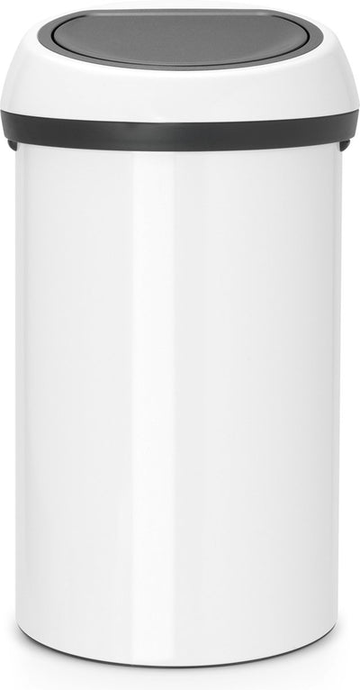 Brabantia touch bin prullenbak - 60 liter - white