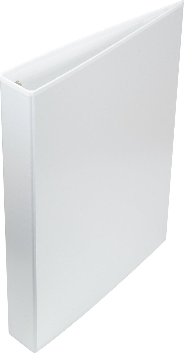 Kangaro eco presentatie ringband - a4 - 4 rings - 25mm - wit - fsc - k-1521