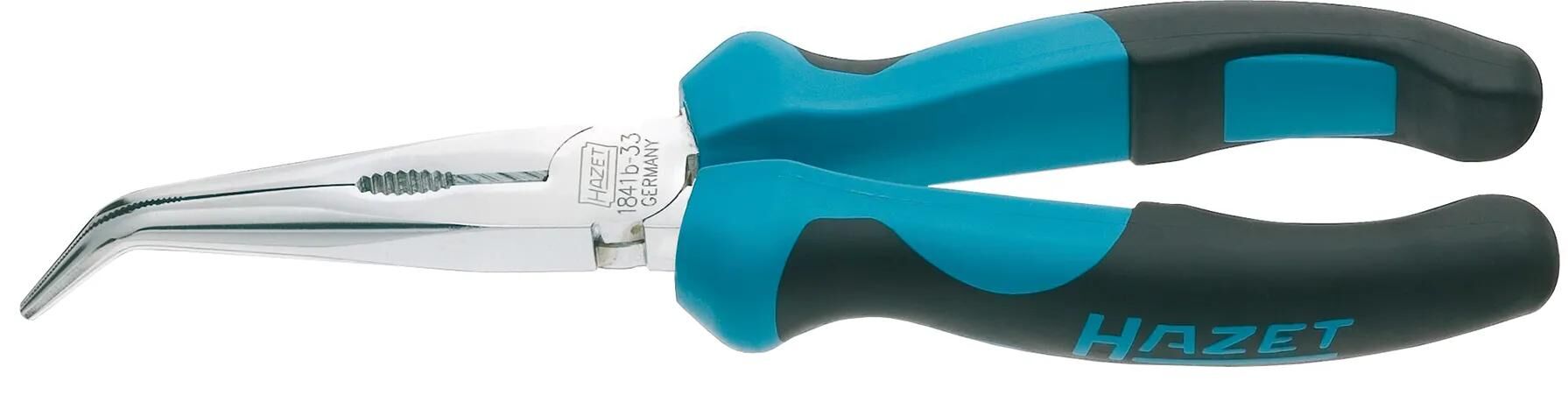 Hazet flachrundzange 1841b long nose pliers 200mm lg 1841 b-33