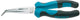 Hazet flachrundzange 1841b long nose pliers 200mm lg 1841 b-33