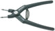 Hazet sicherungsringzange circlip pliers l1= 140mm straight