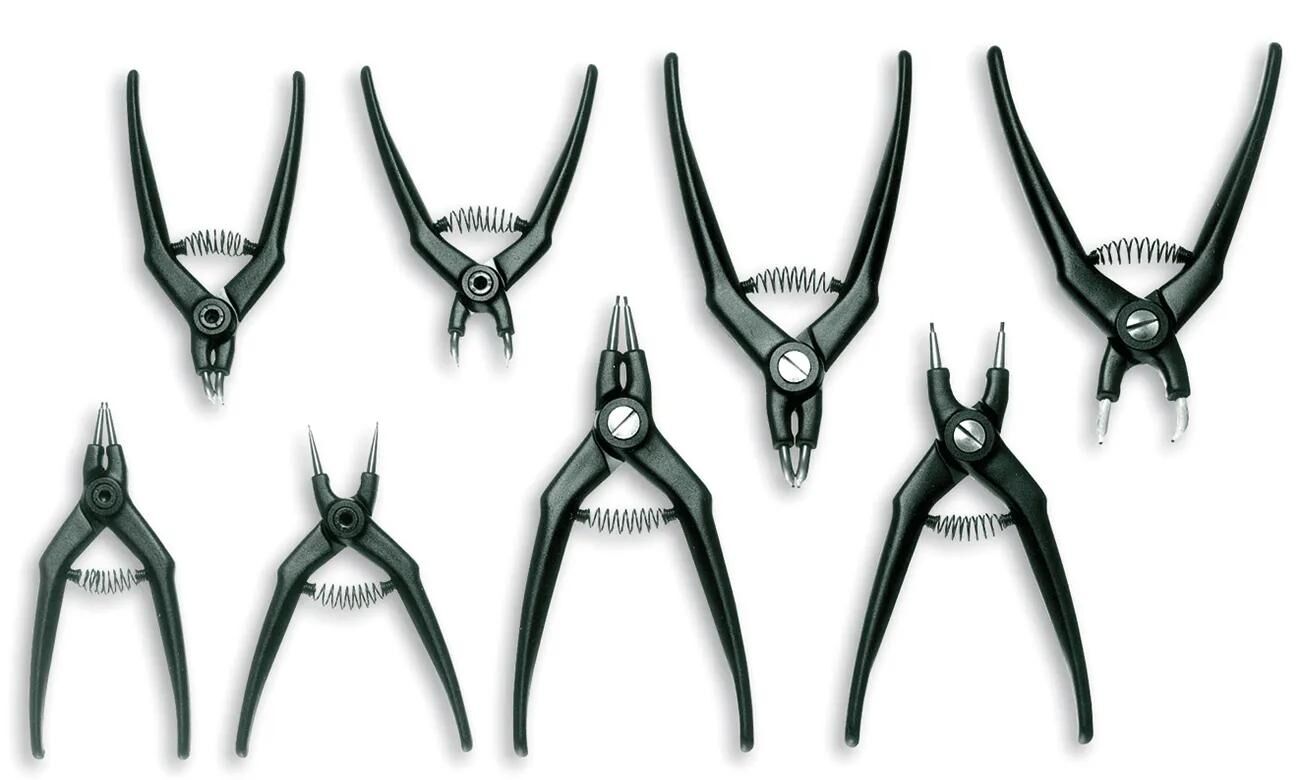 Hazet zangensatz 1845 safety.ring.pliers set 8tlg.