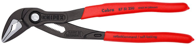 Knipex cobra es waterpomptang 8751250 zweedse- waterpomp-tang (rood, 250 mm)