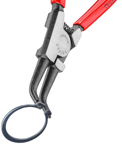 Knipex sicherungsringzange circlip pliers 45 degrees curved