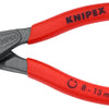 Knipex borgveertang praez.circlip pliers m.plastic curved