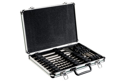 Metabo accessoires metabo sds-plus boren- beitelset sp , 17-delig, in aluminium koffer | 628414000 - 628414000