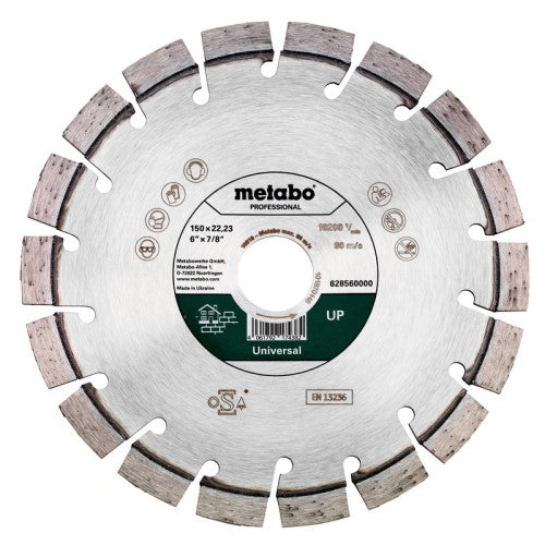 Metabo accessoires diamant slijpschijf | ø 150x22,23mm | up | universal professional - 628560000