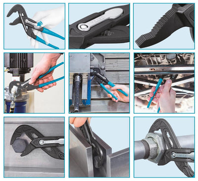 Hazet wasserpumpenzange universal pliers l1 260mm
