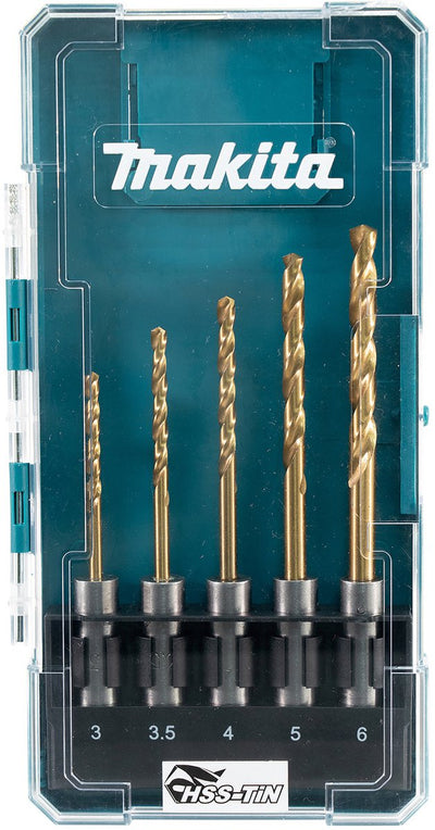 Makita sds-plus metaalboren set 5 stuks - e-15132