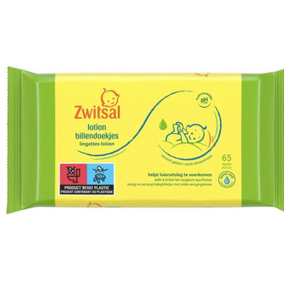 Zwitsal billlendoekjes lotion 65 stuks