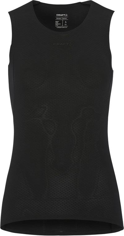 Craft active nanoweight sl w dames thermoshirt - zwart